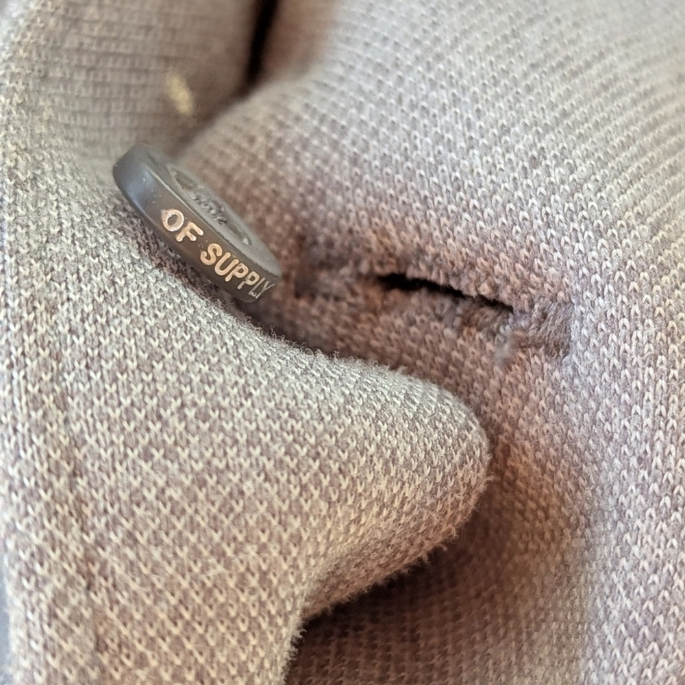 Modern Citizen AeroZero Classic Technical Knit Shirt Gray Airport Ready Sz S - Picture 7 of 11
